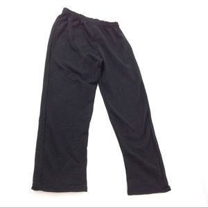 New Women Fleece Lined Sweatpants Size M Black